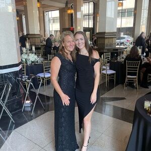 Elegant Black Evening Gown